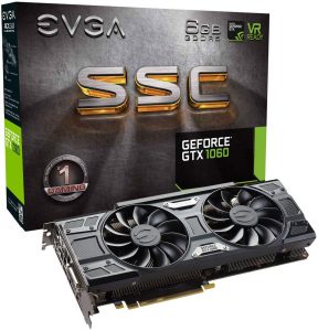 EVGA GeForce GTX 1060 6GB SSC GAMING Graphics Card