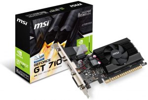 MSI Gaming GeForce GT 710 Low Profile Graphics Card