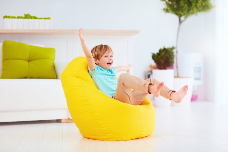 stuff n sit bean bag chair