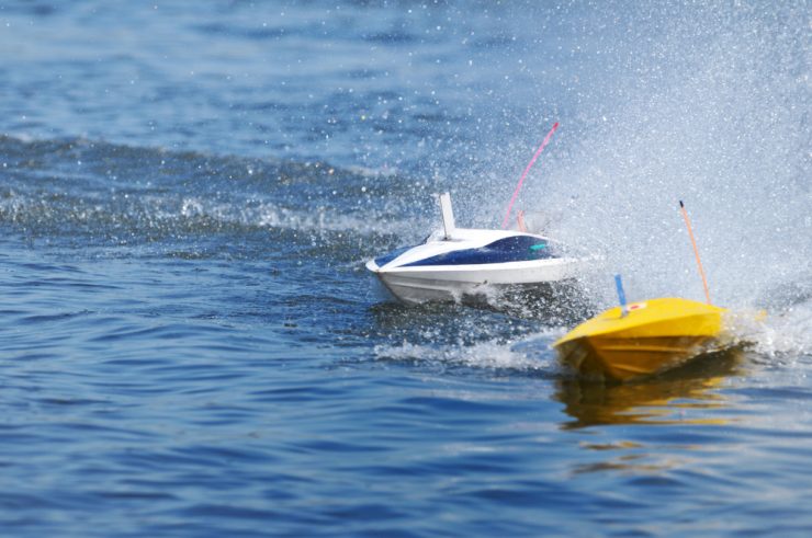 saltwater remote control boat